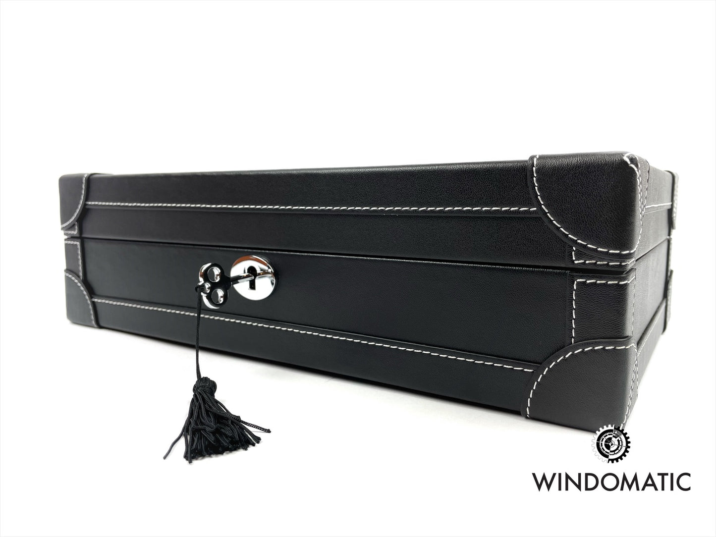 10 Leather Watch Box (Black)