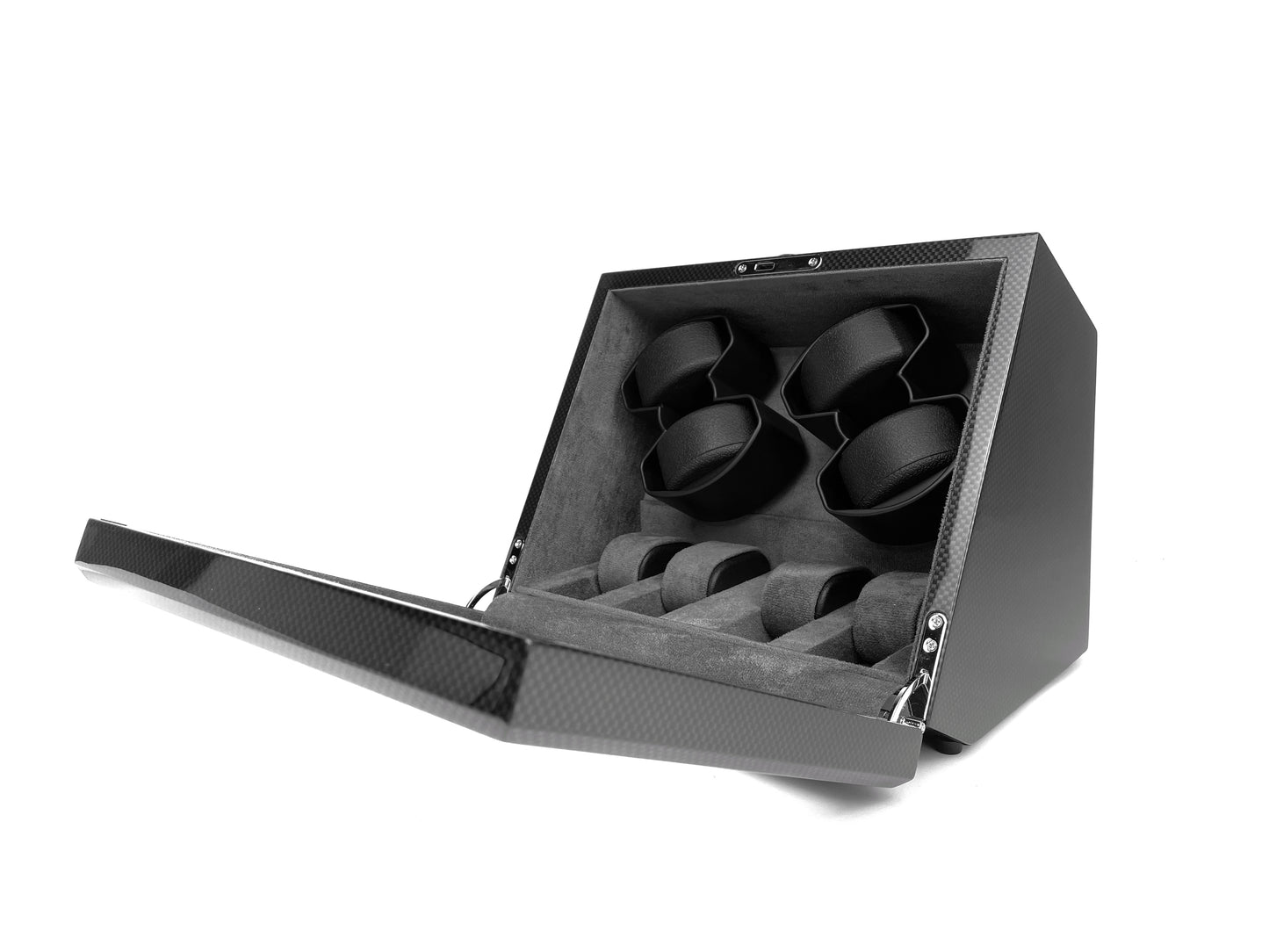 4+4 Windomatic Watch Winder (Carbon Fibre Edition)