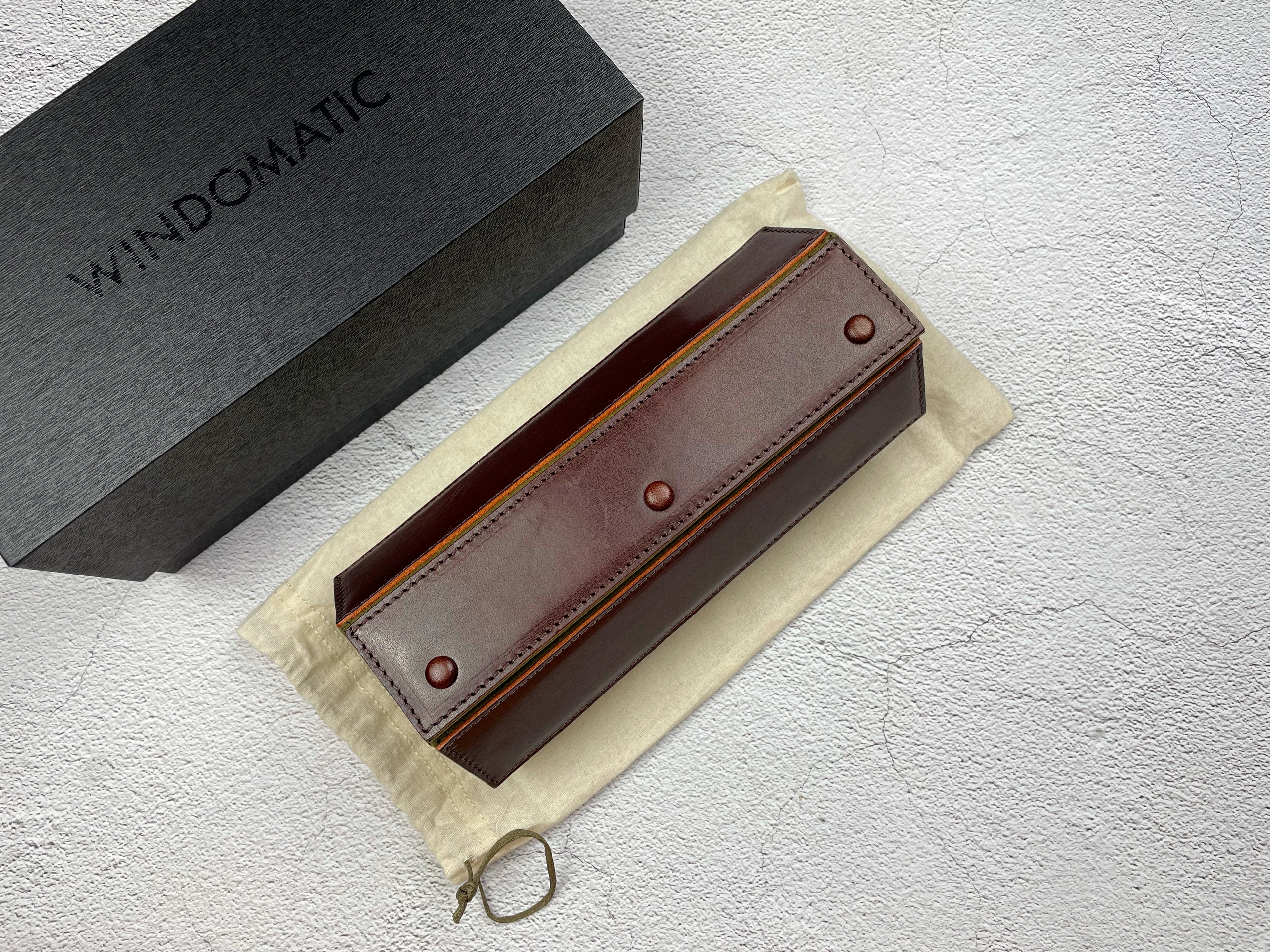 3 Hexagon Watch Roll (Brown)