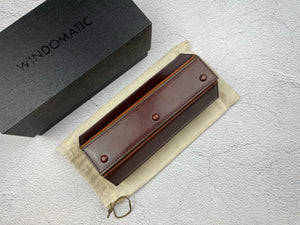 3 Hexagon Watch Roll (Brown)