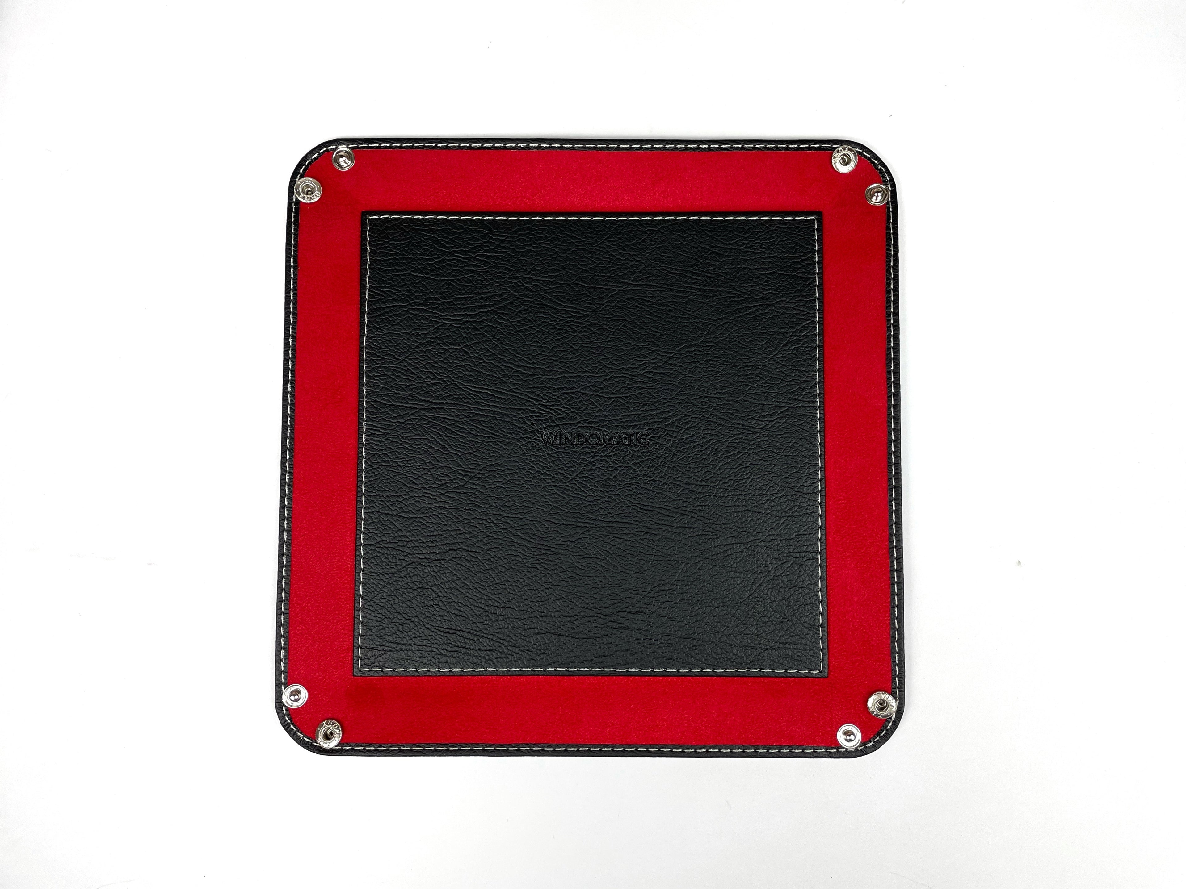 Red Valet Tray