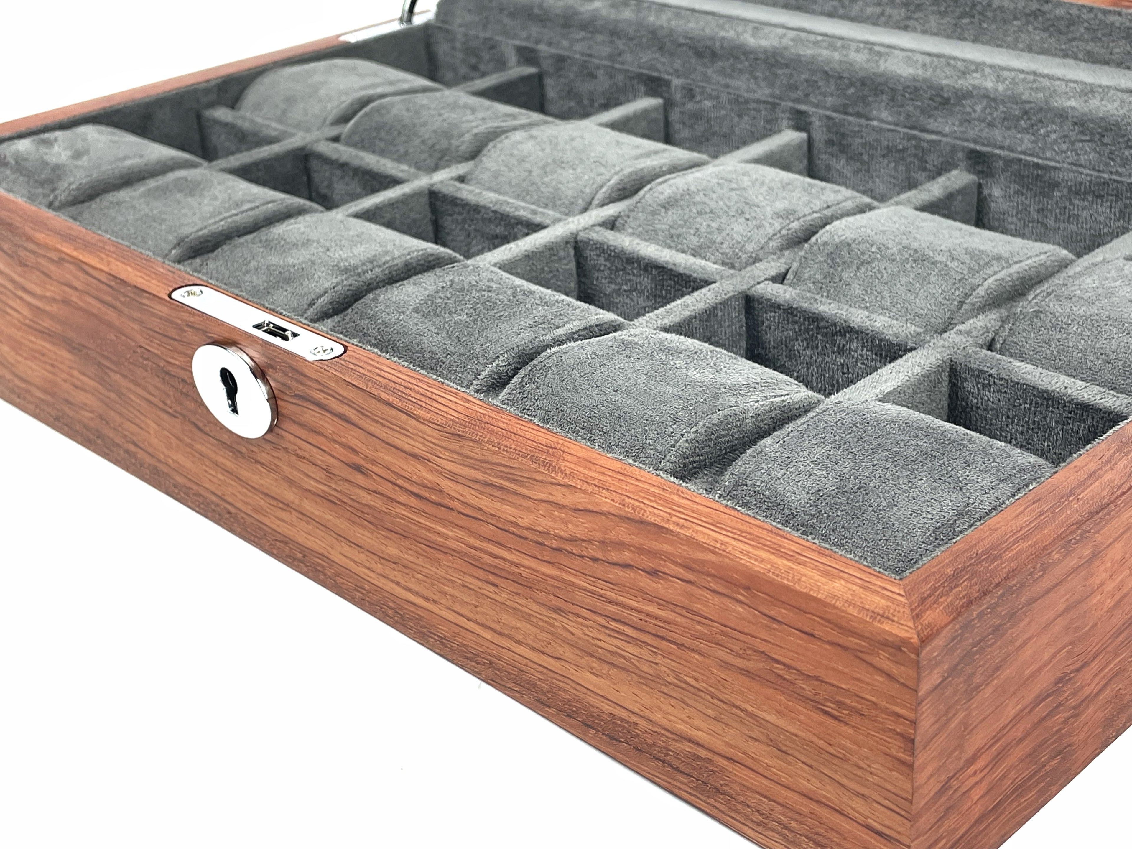 12 Solid Wood Watch Box (Window)