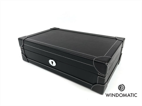 10 Leather Watch Box (Black)